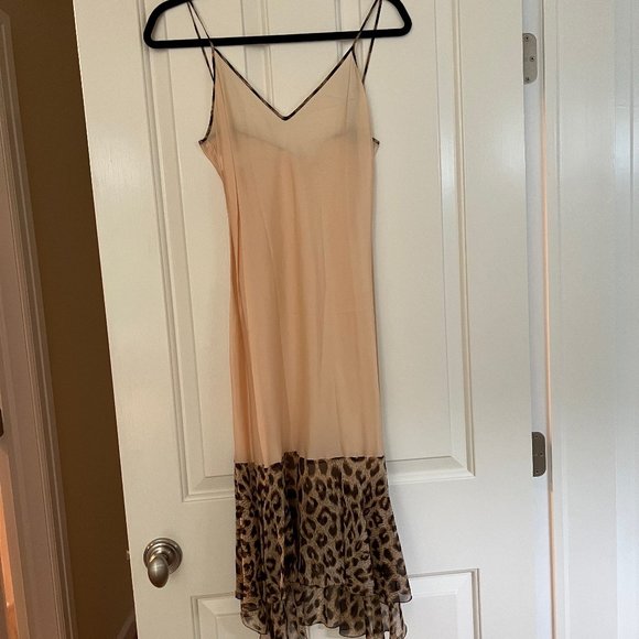 Moschino Animal Print Silk Dress - Picture 11 of 12